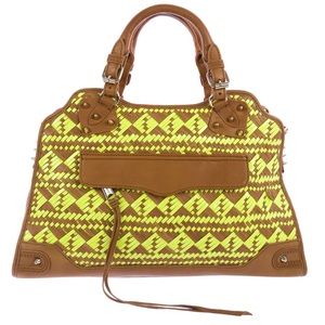 Rebecca Minkoff studded and weaves purse